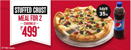 Stuffed Crust - Meal for 2